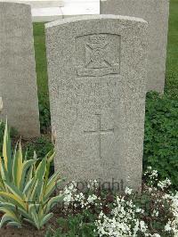 Bethune Town Cemetery - White, Sidney Herbert